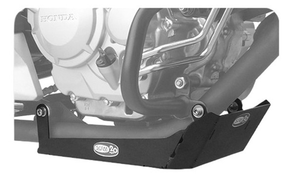 Protector De Carter Cb Twister 250 2016+ Mk Motos #03 0