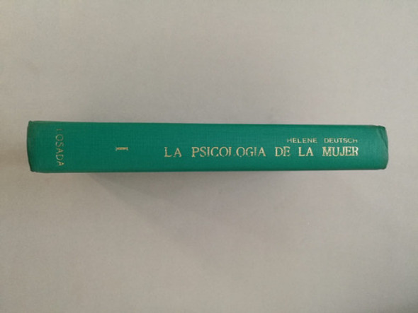 Libro La Psicología De La Mujer Helena Deutsch 0