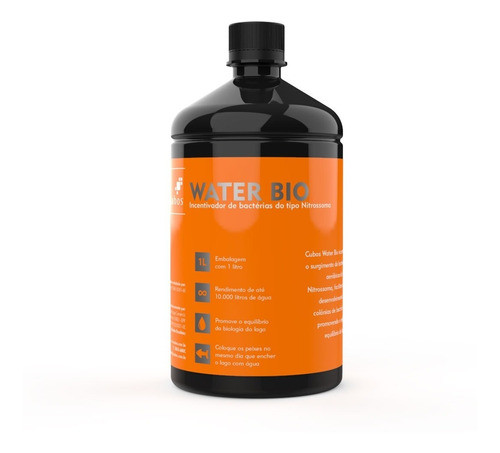 Acelerador Biológico Cubos Water Bio 5l Lagos E Aquários 1