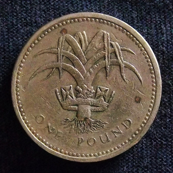 Gran Bretaña 1 Libra 1985 Bueno Km 941 0