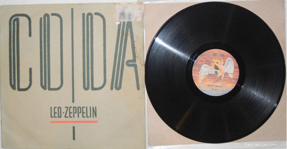Led Zeppelin Coda Lp Nacional Encarte 0