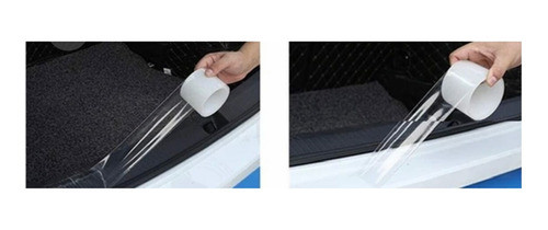 Cubre Zócalos Auto-adhesivo  Transparente X4 Fiat Regatta 1