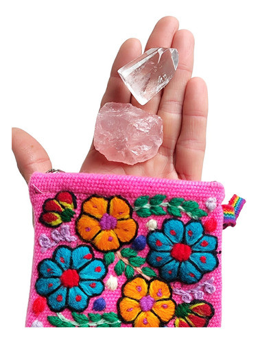 Sobre Purmamarca Con Cuarzo Rosa Punta Cuarzo Coraocristales 0
