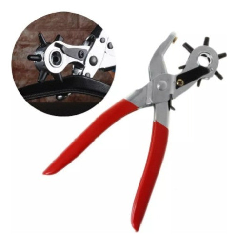 Pinza Sacabocados Perforadora 6 Medidas De 2,5 A 5 Mm 0