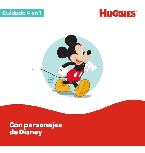 Toallas Humedas Huggies Cuidado 4 En 1 X48 Caja Pack X 18 1