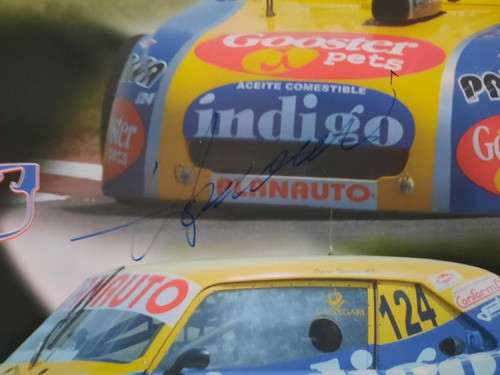 Poster Omar Tanoni Tc Chevrolet Autografiado 1