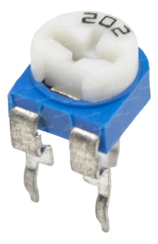 25 Trimpots Preset Horizontal 2k 2000 Ohms Lineal (202) 0