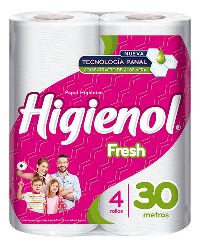 Higienol Fresh/export 4x30m Bulto X12 Unidades 0
