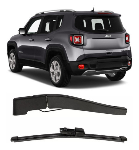 Braço Limpador Traseiro Com Palheta Jeep Renegade 2015/2019 0