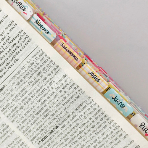 Tabs Pestañas Autoadhesivas Para Biblias 0