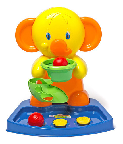 Brinquedo Para Bebes Jogo De Basquete Elefante Cotiplas 0