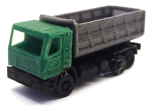 Camion N 1/160 Miniatura Maqueta Ferromodelismo 3d 1