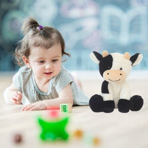 Peluche Vaca De Felpa Suave Para Niñas Y Niños 1
