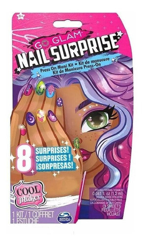 Go Glam Unhas - Nail Surprise 8 Surpresas - Sunny Go Glam Un 0