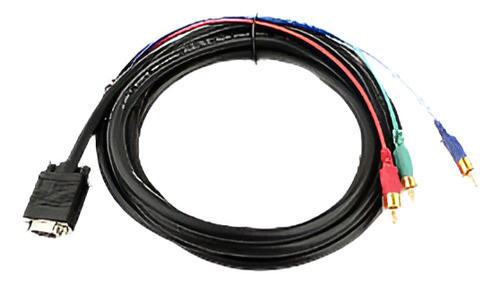 3m Vga A 3 Rca Macho Componentes Pc Tv Video Converter Cable 0