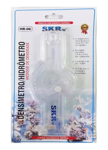 Densímetro De Acrilico Hidrômetro Para Aquário Hr-06 0
