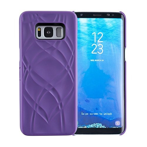 Galaxy S8 Case, Wetben Escondido Back Espejo Cartera Con Fun 1