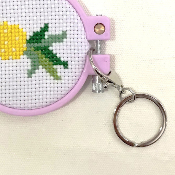 Qianyuu Kit De Ponto Cruz Infantil Com Frutas Fofas, Kit 1