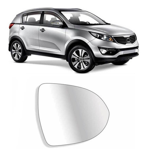 Vidrio De Espejo Kia Sportage 2011 A 2016 Derecho 0