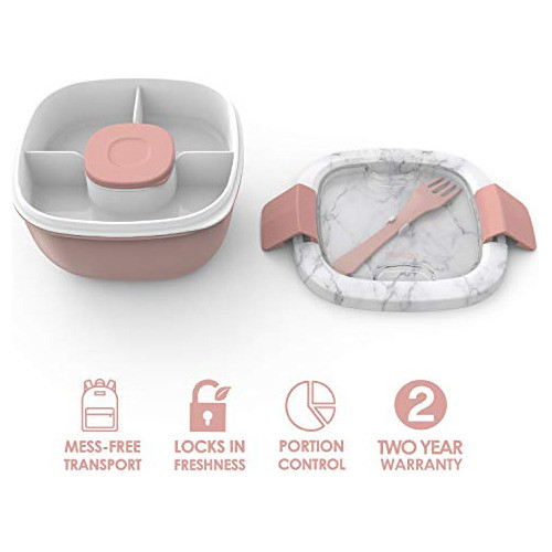 Recipiente Para Almuerzo Sin Bpa Para Ensalada Bentgo Con Ta 1