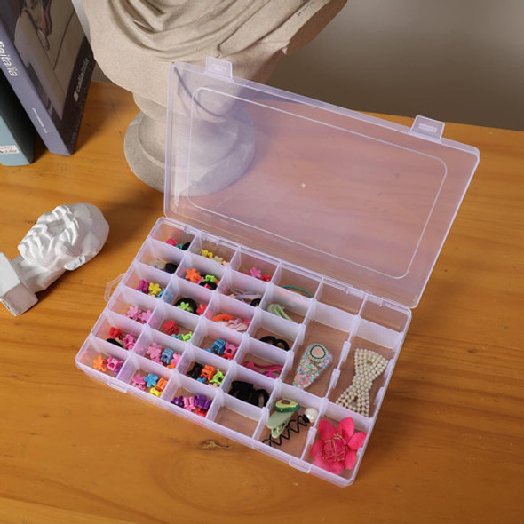 Caja Organizadora Plástica Transparente 36 Divisiones 4pzas 1