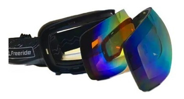 Antiparras Freeride Magnetica Doble Lente Para Mujer Hombre 0 Antiparras Freeride Magnetica Doble Lente Para Mujer Hombre 0