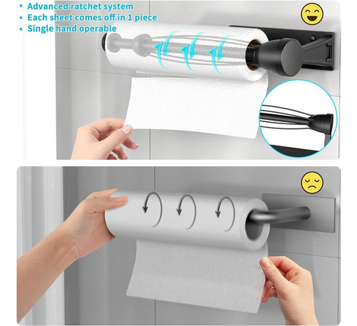 Soporte De Toallas De Papel Operable Con Una Sola Mano Debaj 1