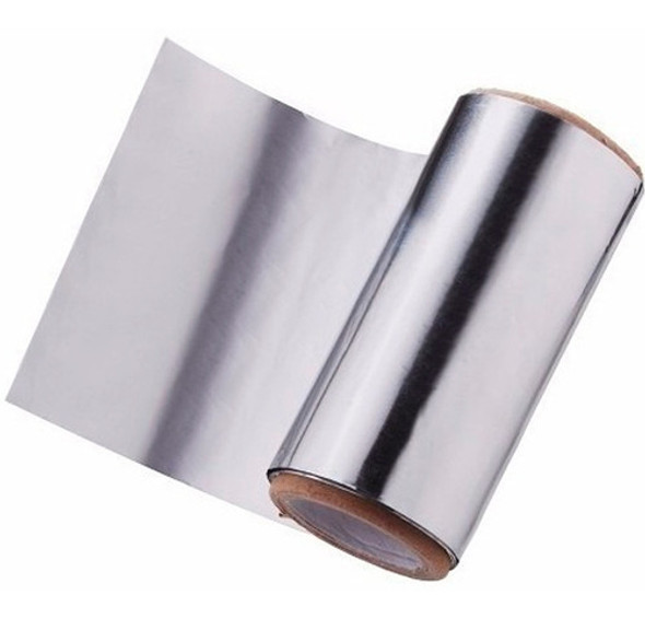 Papel Aluminio Peluqueria 10.5cm X 50mts Profesional Kit X3 1
