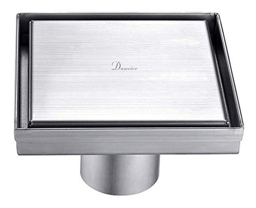 Desagüe De Ducha Daweier Elva0505, Acero Inoxidable 0