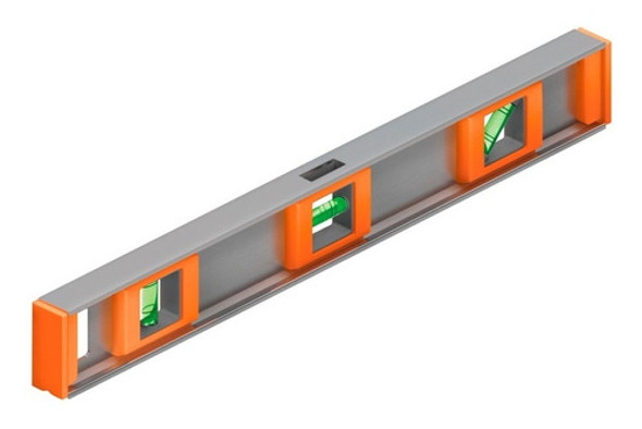 Nivel De Aluminio 3 Gotas 450 Mm 18 PuLG Truper 17034 0