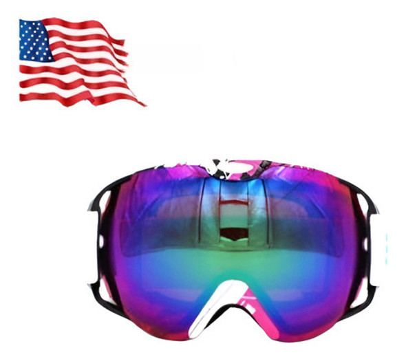 Profesional Doble Lente Uv Antiniebla Esféricos Esquí Vidrio 0 Profesional Doble Lente Uv Antiniebla Esféricos Esquí Vidrio 0
