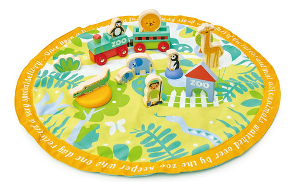 Bolsa Historias Safari Tender Leaf Juguete Madera Niño Tx 0