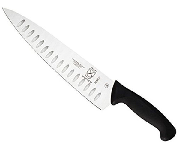 Mercer Culinary M22611 Millennia Mango Negro, Borde Granton 0