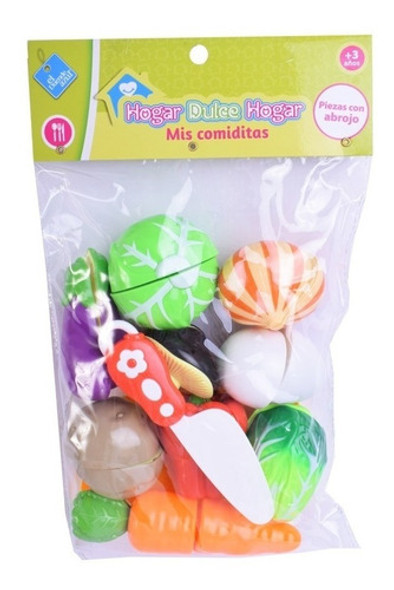 Set Comidas Vegetales Con Abrojo El Duende Azul ELG 7472 0