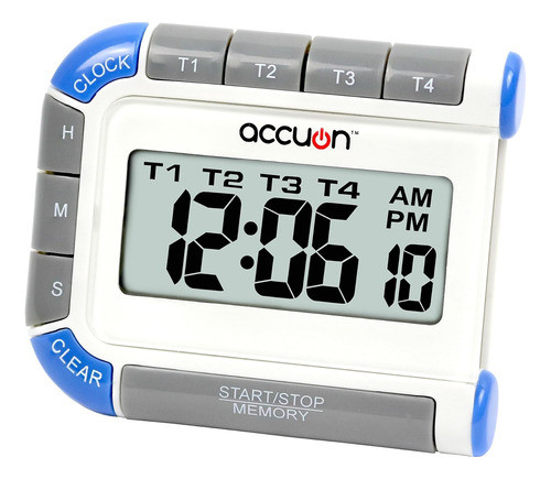 Temporizador Y Reloj Accuon Digital De 4 Canales 0