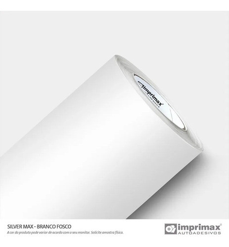 Vinilo Autoadhesivo Blanco Mate 2 Mts  X 1.22 Cm Imprimax 1