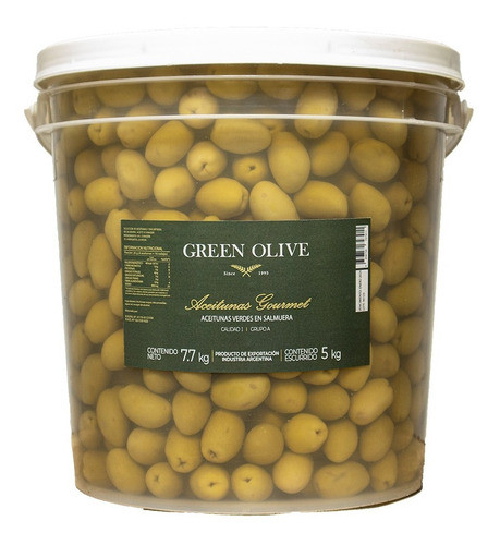 Aceitunas Verdes N° 3 X 5 Kg En Balde 0