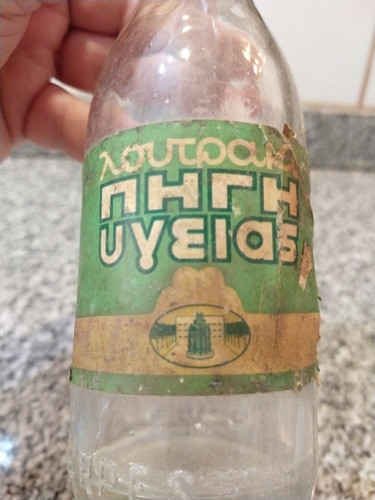 Antígua Botellita De  Schweppes  Finlandesa 1