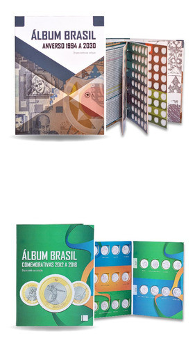 Álbum Moedas Olímpicas E Paraolímpicas + Real 1994 A 2030 0