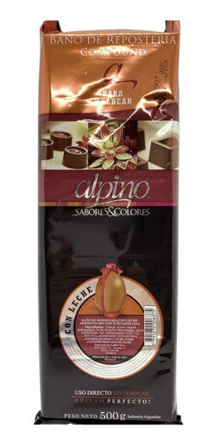Chocolate Con Leche Alpino Lodiser En Tabletas 6 U X 500gr 0