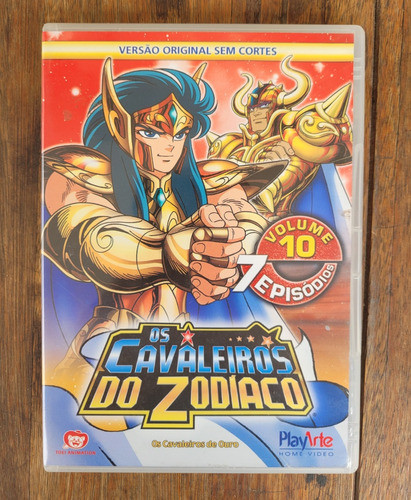 Dvd Os Cavaleiros Do Zodiaco Os Cavaleiros De Ouro Vol. 10 0