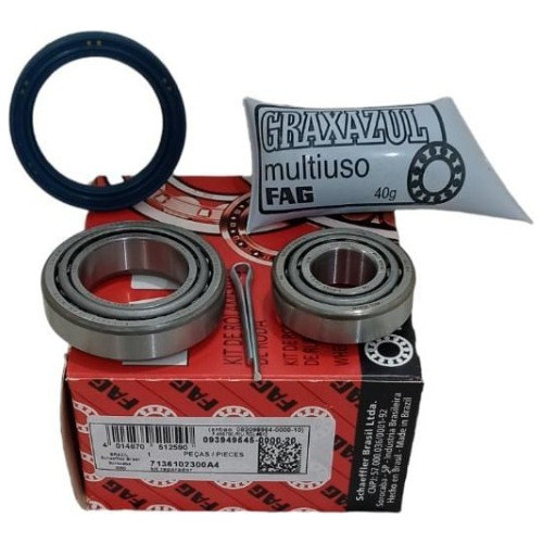 Kit Rulemanes Rueda Trasera Fag Vw Gol 0