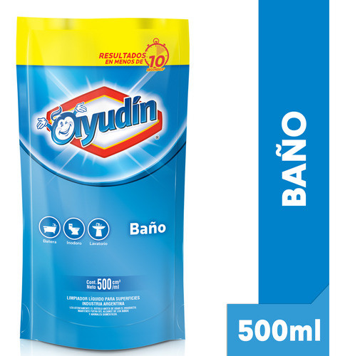 Pack X 24 Unid. Limpiador  Bano Repdp 450 Ml Ayudin Pro 1