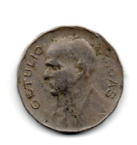 Brasil Moneda 100 Reis Año 1940 Km#544 1