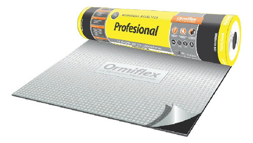 Rollo Membrana Techo Aluminio 4 Mm Ormiflex Profesional 0