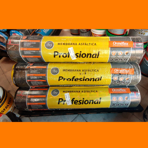 Rollo Membrana Techo Aluminio 4 Mm Ormiflex Profesional 1