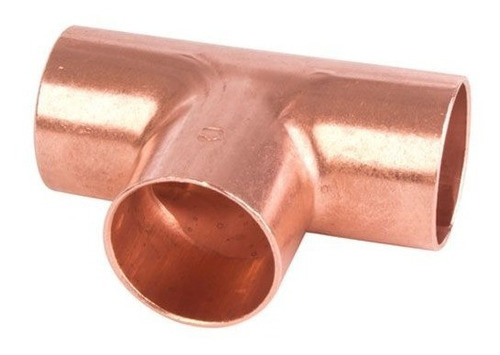 Tee De Cobre 5/8 Pulgada Para Soldar Ideal Refrigeración 0