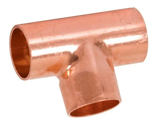 Tee De Cobre 5/8 Pulgada Para Soldar Ideal Refrigeración 1
