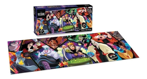Puzzle Rompecabezas 1000 Piezas Villanos Original Tapimovil 0