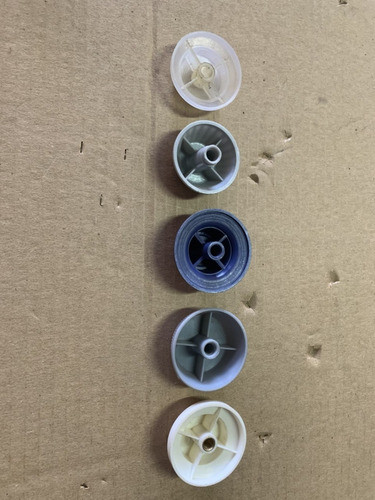 Tuercas De Ajuste Plásticas Para Paletas De Ventilador S/uso 1